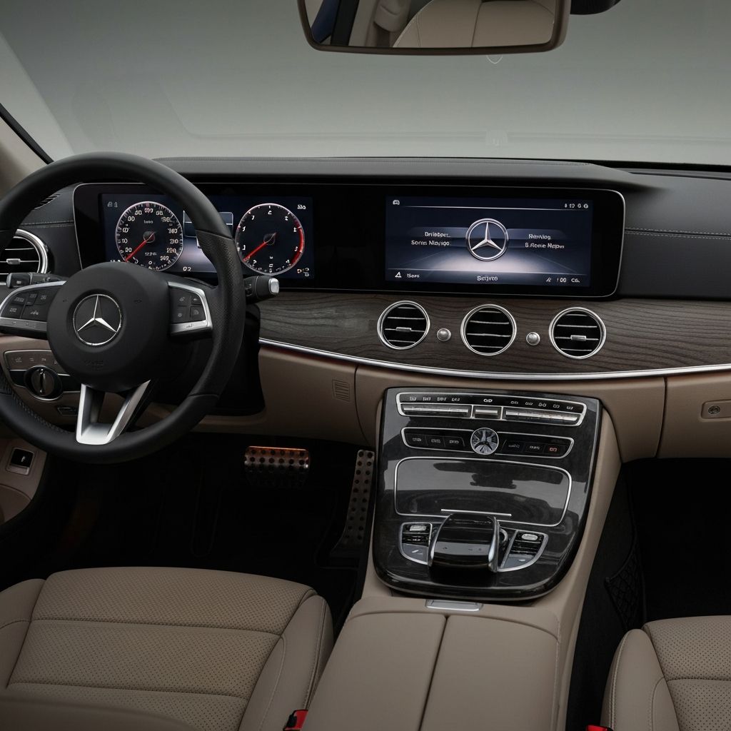 Mercedes-Benz E-Class interior 2