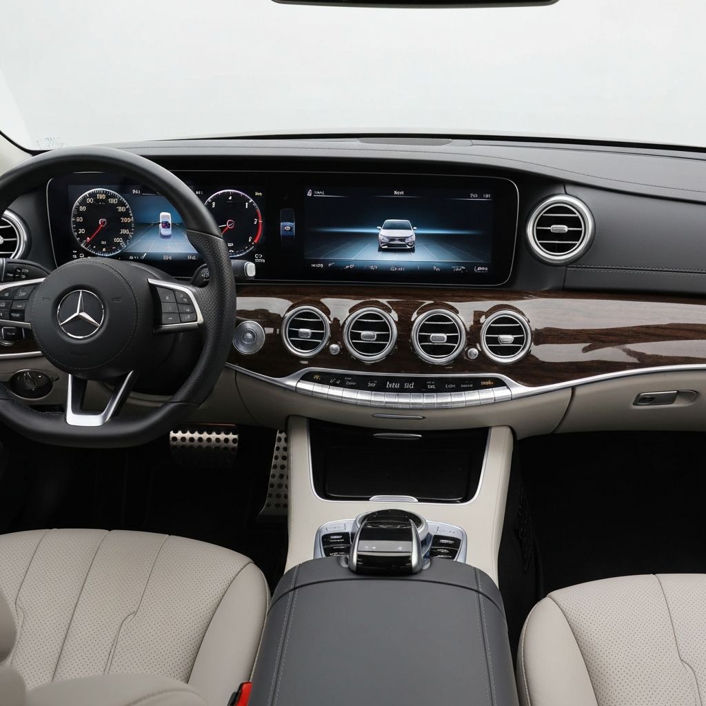 Mercedes-Benz S-Class interior 3